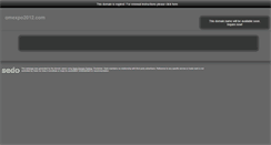 Desktop Screenshot of omexpo2012.com